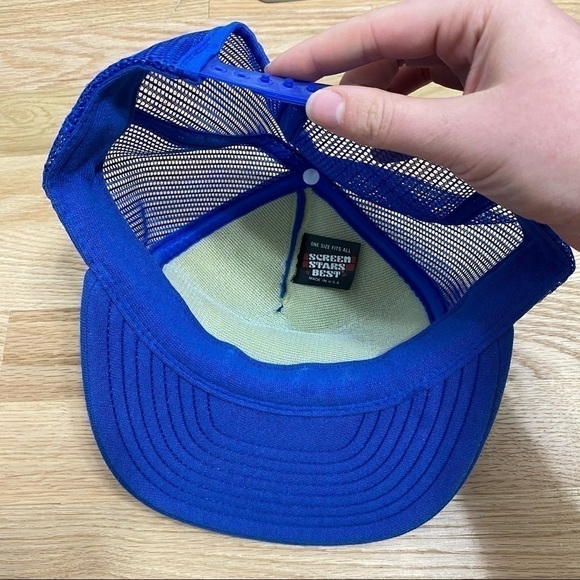 Vintage Stihl SnapBack Hat Made in USA Blue ‘93 - Picture 8 of 8